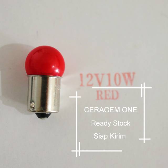 Lampu ceragem compact P390 merah