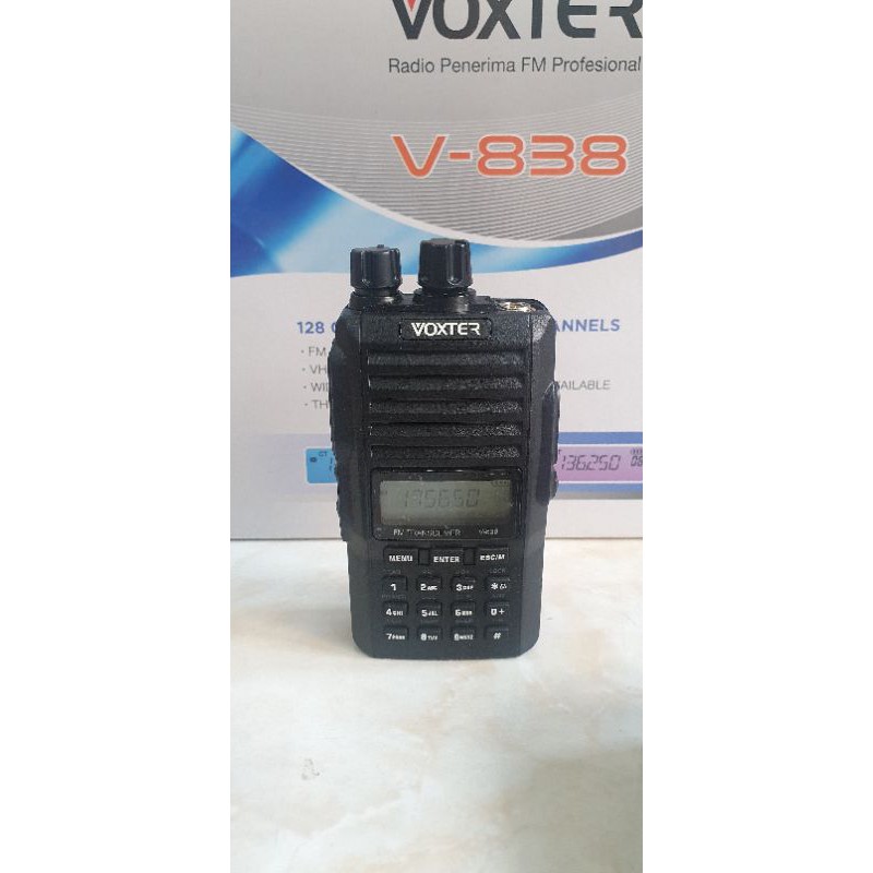 HT VOXTER V 838 SINGLE BAND VHF PROMO