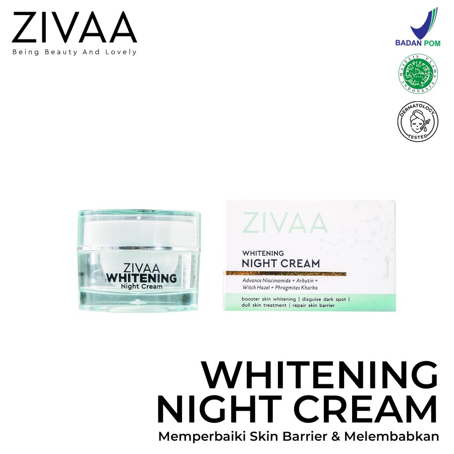 ZIVAA Whitening Night Cream ORII