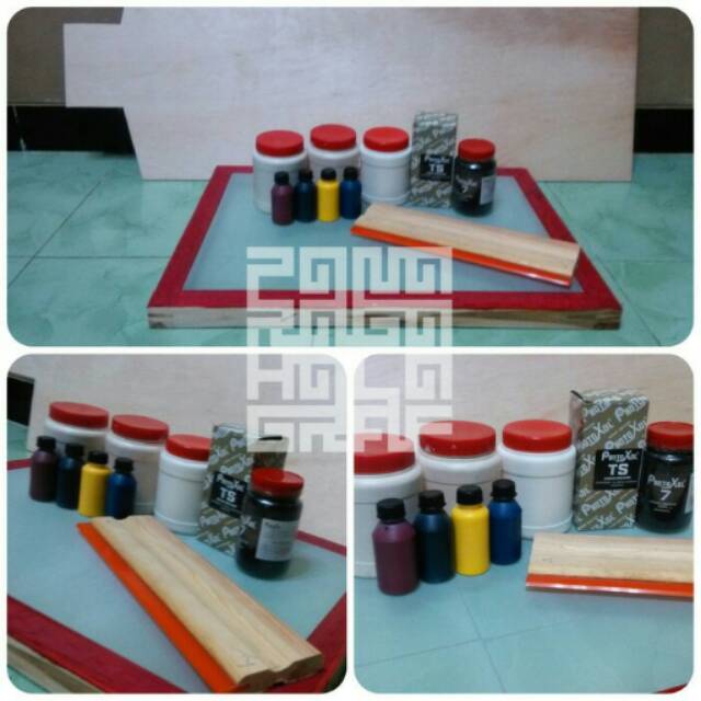 Paket Sablon Alat Sablon Pemula Lite