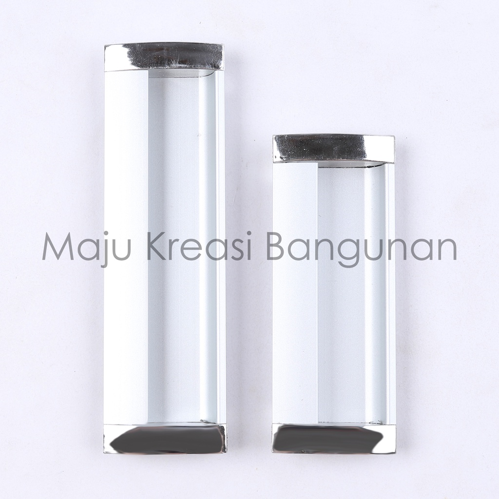 Tarikan Tanam PVC Handle Pintu Lemari Sliding Pegangan Dorong Geser