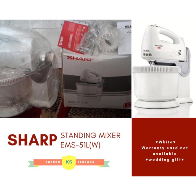 Sharp standing mixer EMS-51L