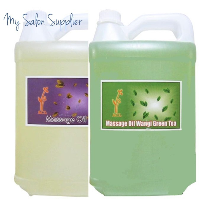 ACL Massage Oil Minyak Pijat 5 Ltr / 5L Jasmine / Green Tea