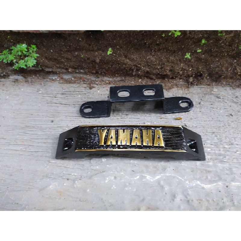 Kumisan Shock skok depan yamaha Rx king emblem yamaha logo kumisan yamah rx king gold
