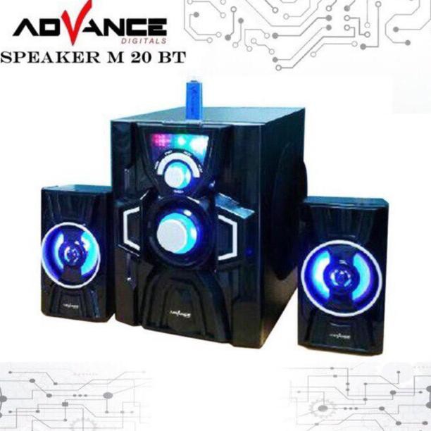 DISKON! Speaker Bluetooth Multimedia PC/Laptop Portable ADVANCE M20BT