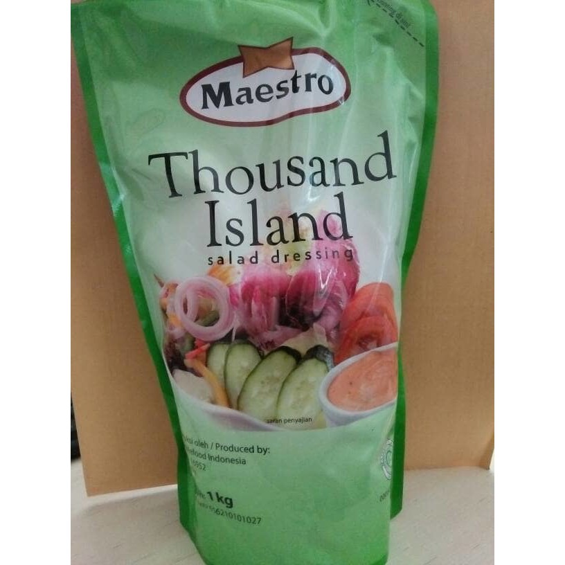 

Maestro Mayonese Thousand Island 1kg