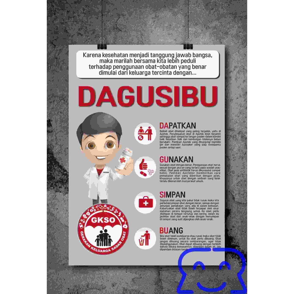 

Poster DAGUSIBU – Budayakan Sadar Obat