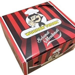 Termurah (isi 100 pcs) Dus Kue/dus snack/dus roti/dus martabak ukuran