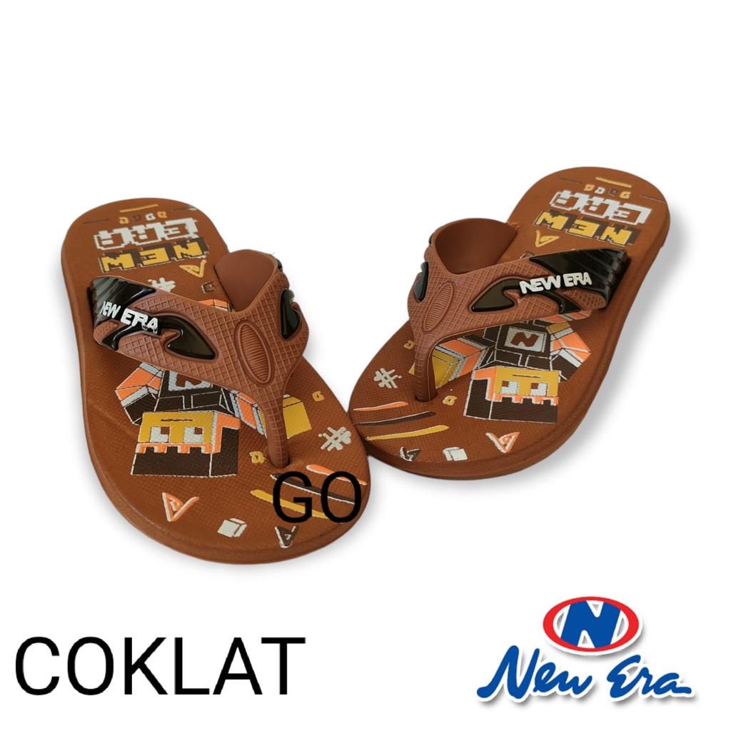 gos NEW ERA TK KC-CNC 113 MC Sandal anak/sandal Jepit Craft Edition Size 21-26