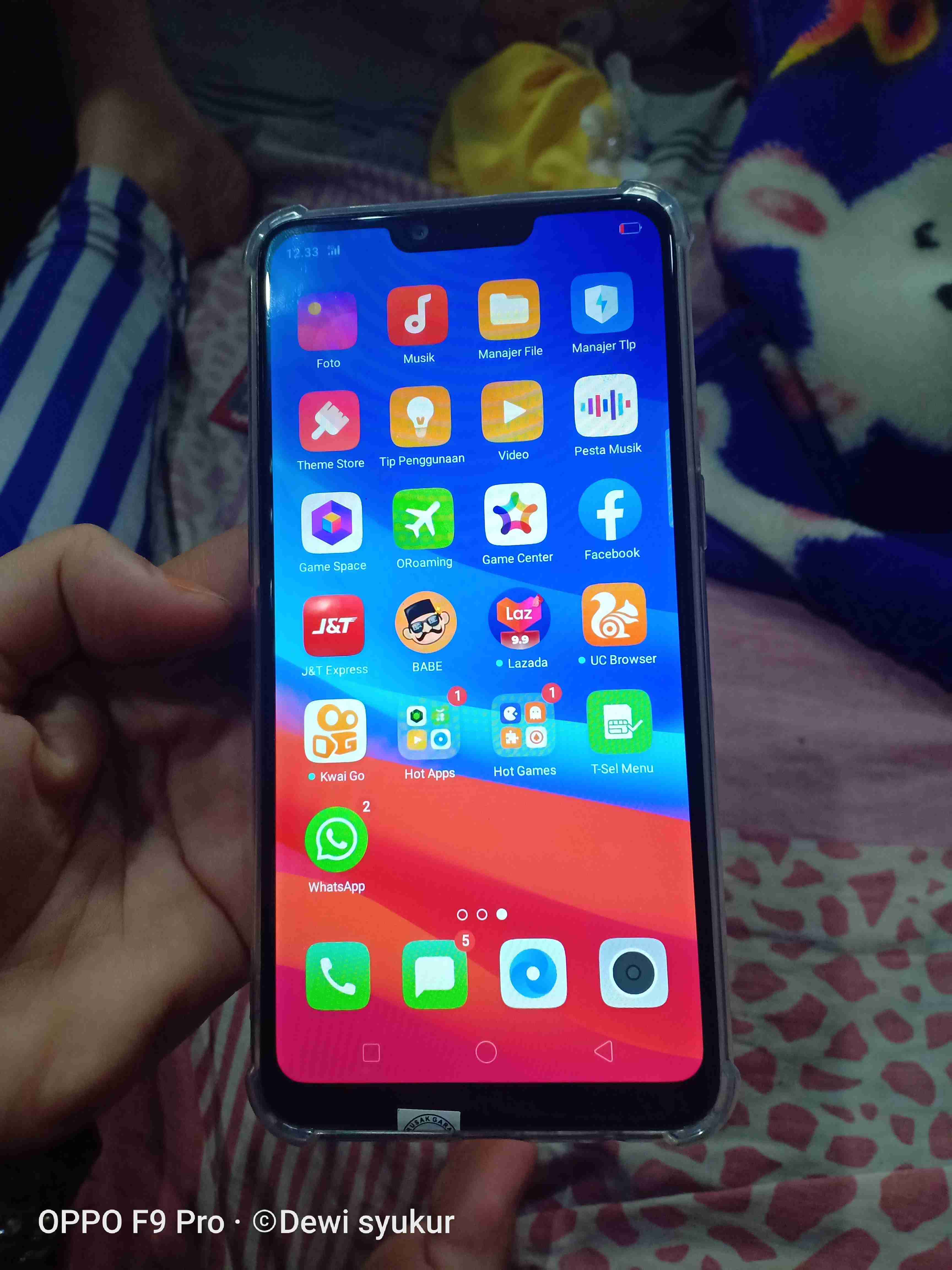 HANDPHONE HP OPPO A3S 2/16GB HP AJA SECOND SEKEN BEKAS