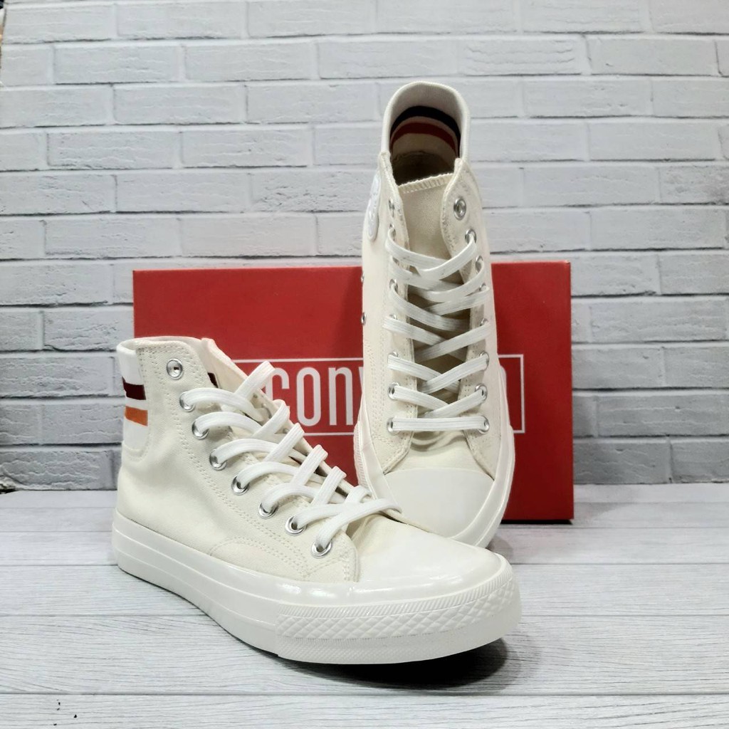 MEGA SALE 9.9 CONVERSE 70S HI RETRO PUTIH (BISA COD) Sepatu Converse All Star Tinggi