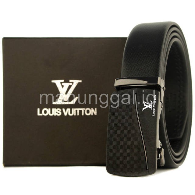 Ikat Pinggang Pria GESPER SABUK GASPER IKAT PINGGANG KULIT PRIA ASLI MODEL REL OTOMATIS BIG SIZE 150