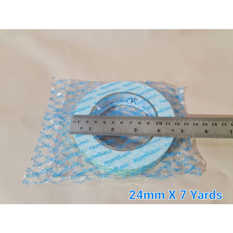 Double Tape Busa Foam Hijau RHINOCEROS Tape 24mm x 5m