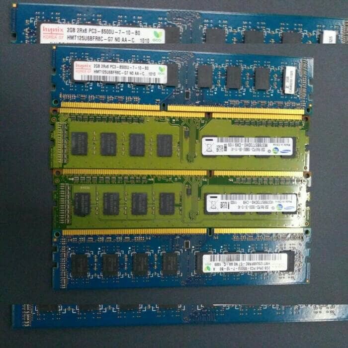 RAM PC DDR3 2GB PC-8500/10600/12800U