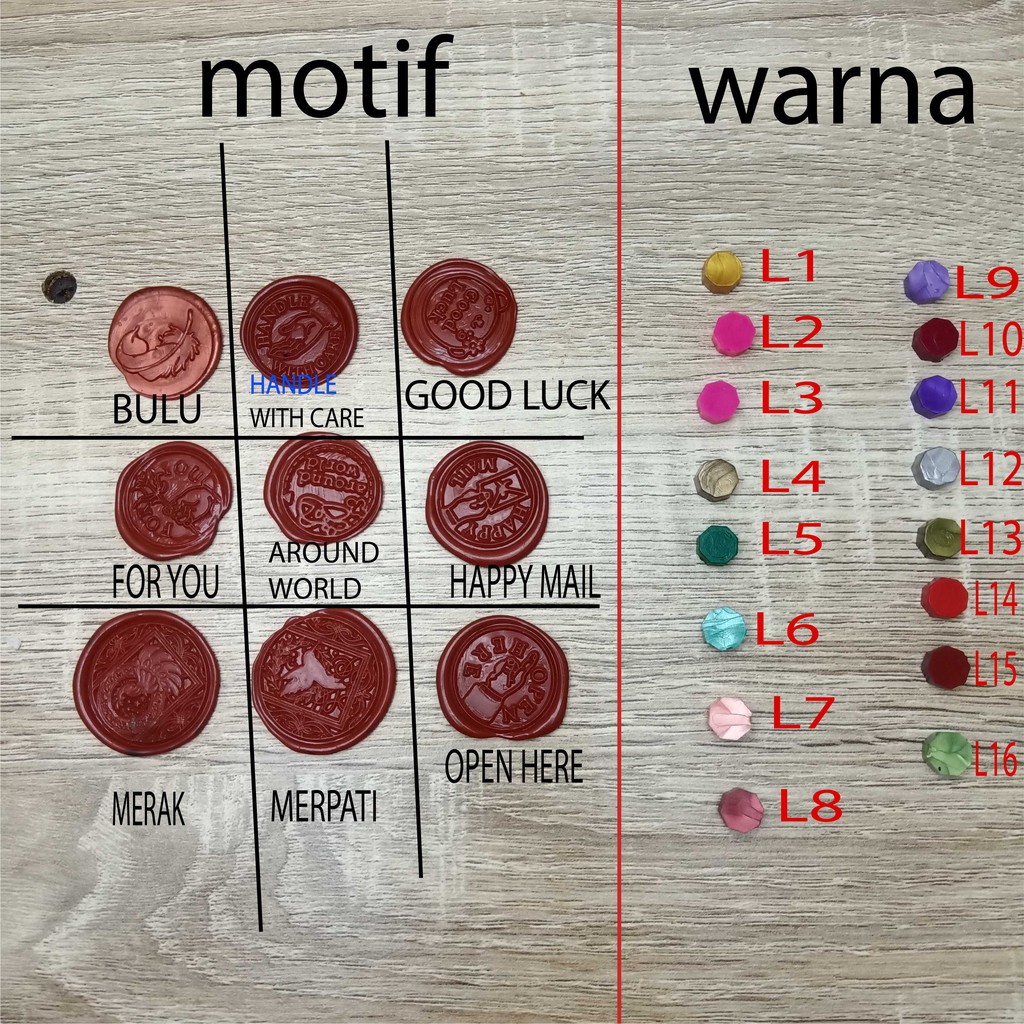 

wax seal siap pakai wax seal coin segel wax undangan segel lilin amplop sealing wax seal wax vintage
