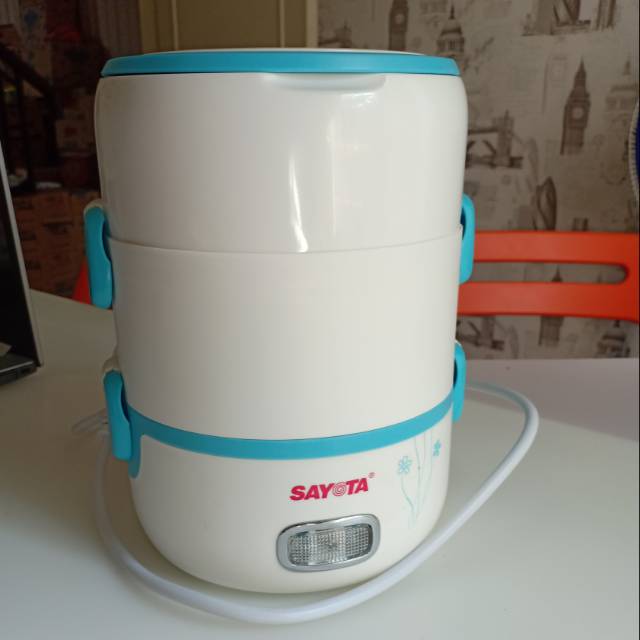 Preloved Sayota Electric Lunch Box 2 Tingkat