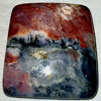 batu akik pancawarna Garut motif gambar