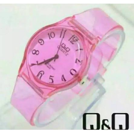 PROMO!!! Jam Tangan Q&amp;Q Jelly Ruber Analog Keren