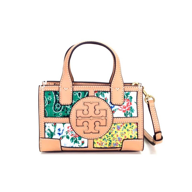 TB Ella Printed Quadrant Micro Tote Bag