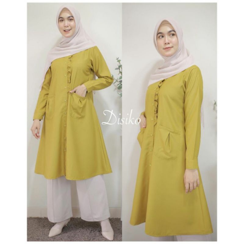 Tunik Wanita Terbaru / Tunik Wanita Kekinian / Lemia Tunik / Tunik Wanita Bahan Toyobo / Tunik Toyob