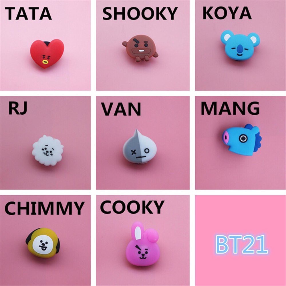 [GRATIS] Phone Holder / Ring Holder BT21 All Characters Lucu Korea Freebies