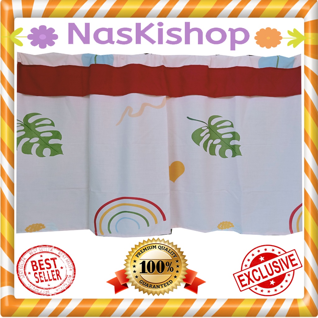 gorden gorden kolong dapur waterproof hordeng gorden dapur kolong tirai kolong dapur gordin dapur