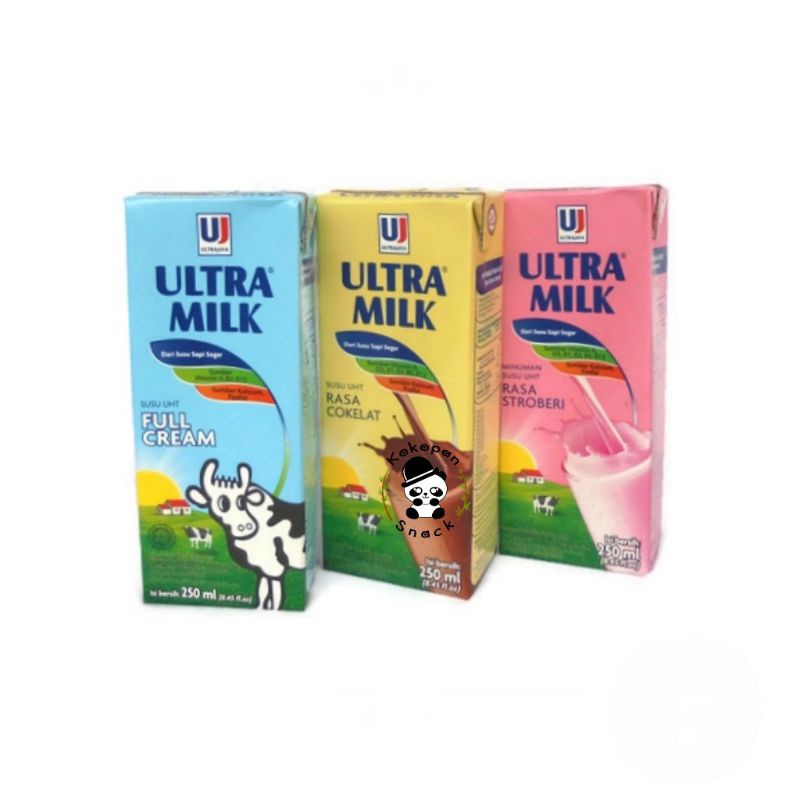 

Ultra milk susu uht kotak 200ml all varian