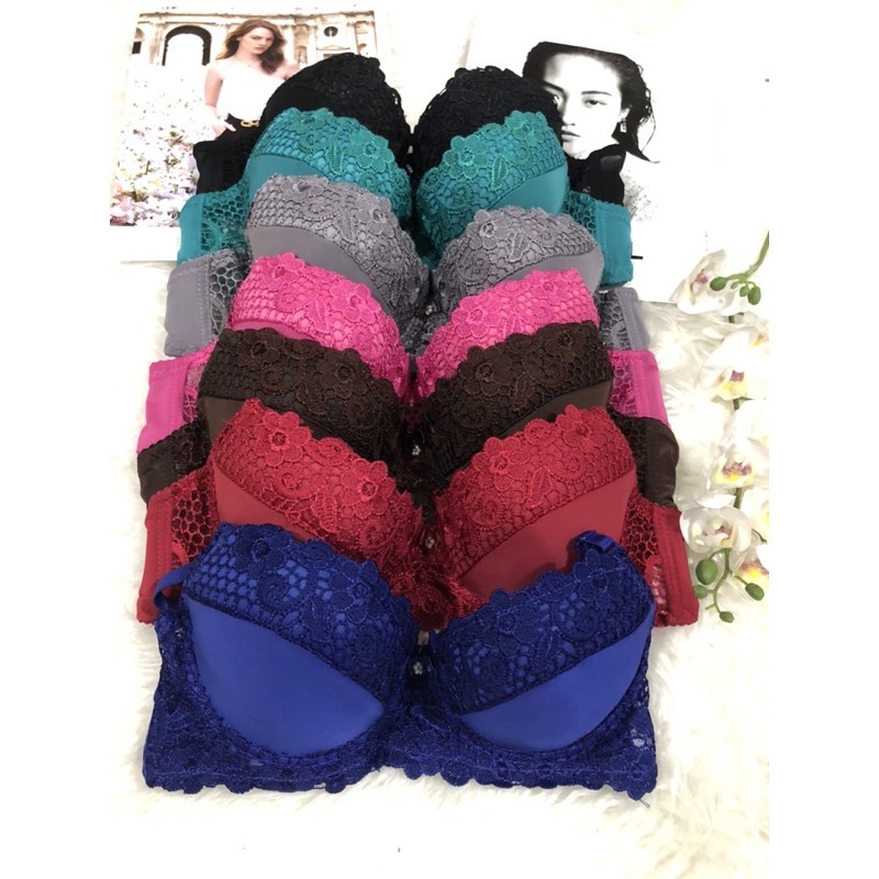 RUMI | Bra BH Fashion Wanita BH Busa Tipis Tanpa Kawat / 071 KMN / 257 RENDA BUNGA / 258 RENDA MELATI