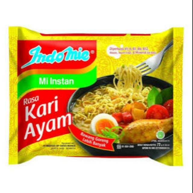 

Indomie Rasa Kari Ayam