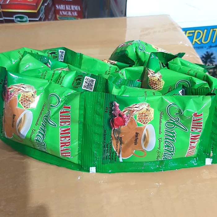 

Jahe merah amanah renceng 12 sachet