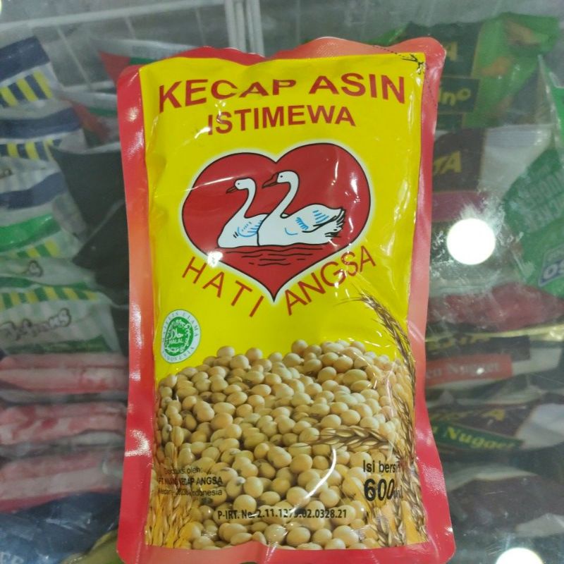 

Kecap Asin Istimewa Hati Angsa 600ml