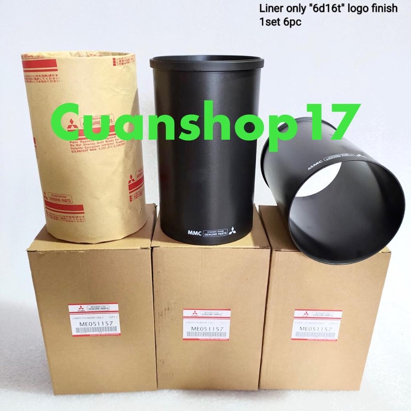 Cylinder liner only - boring MITSUBISHI FUSO 6D16T PS220 GANJO