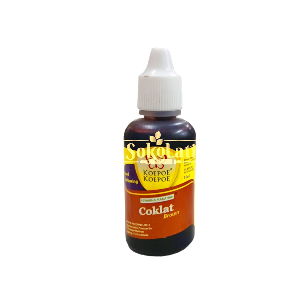 

Koepoe Koepoe Pewarna Coklat 30ml