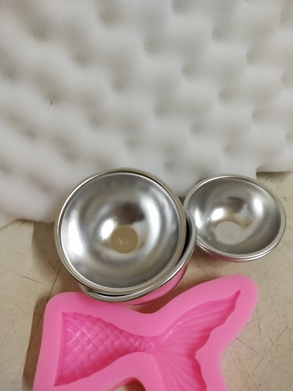 Diy Cetakan Dengan Bahan Silikon Dan Bentuk Ekor Mermaid Untuk Hiasan Kue / Fondant