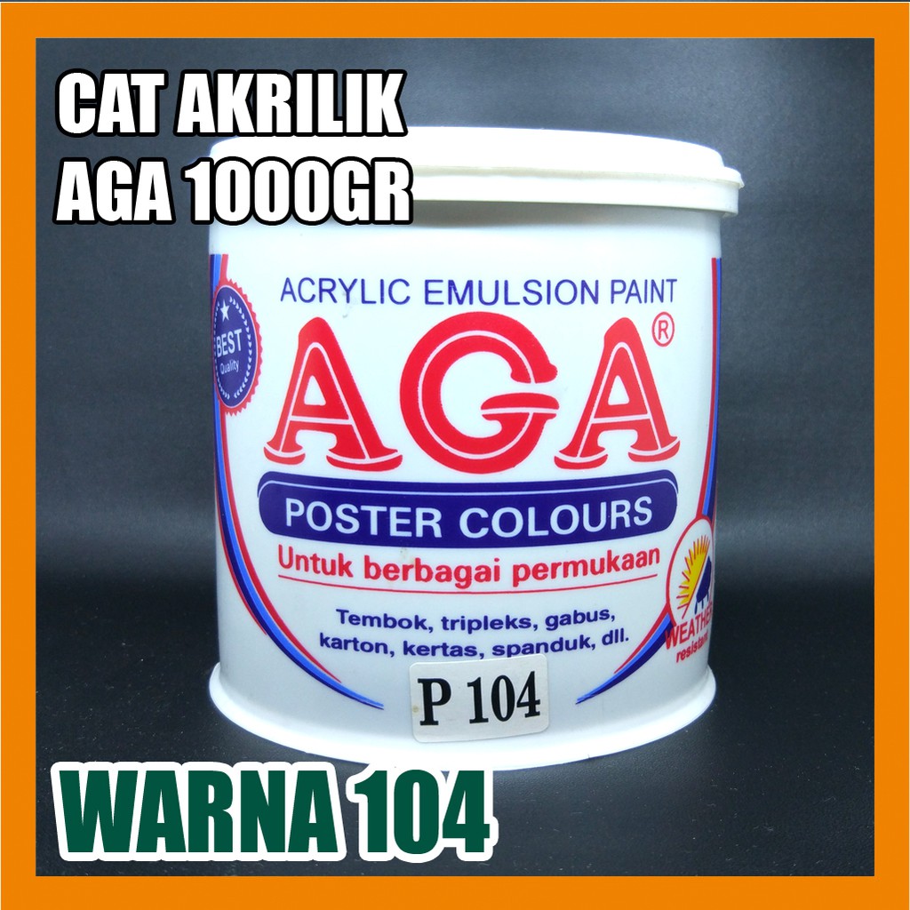 

Cat Akrilik Aga Warna 104 1000g