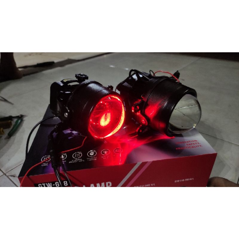 Foglamp Biled  Projector 3inch 40watt Hi Low