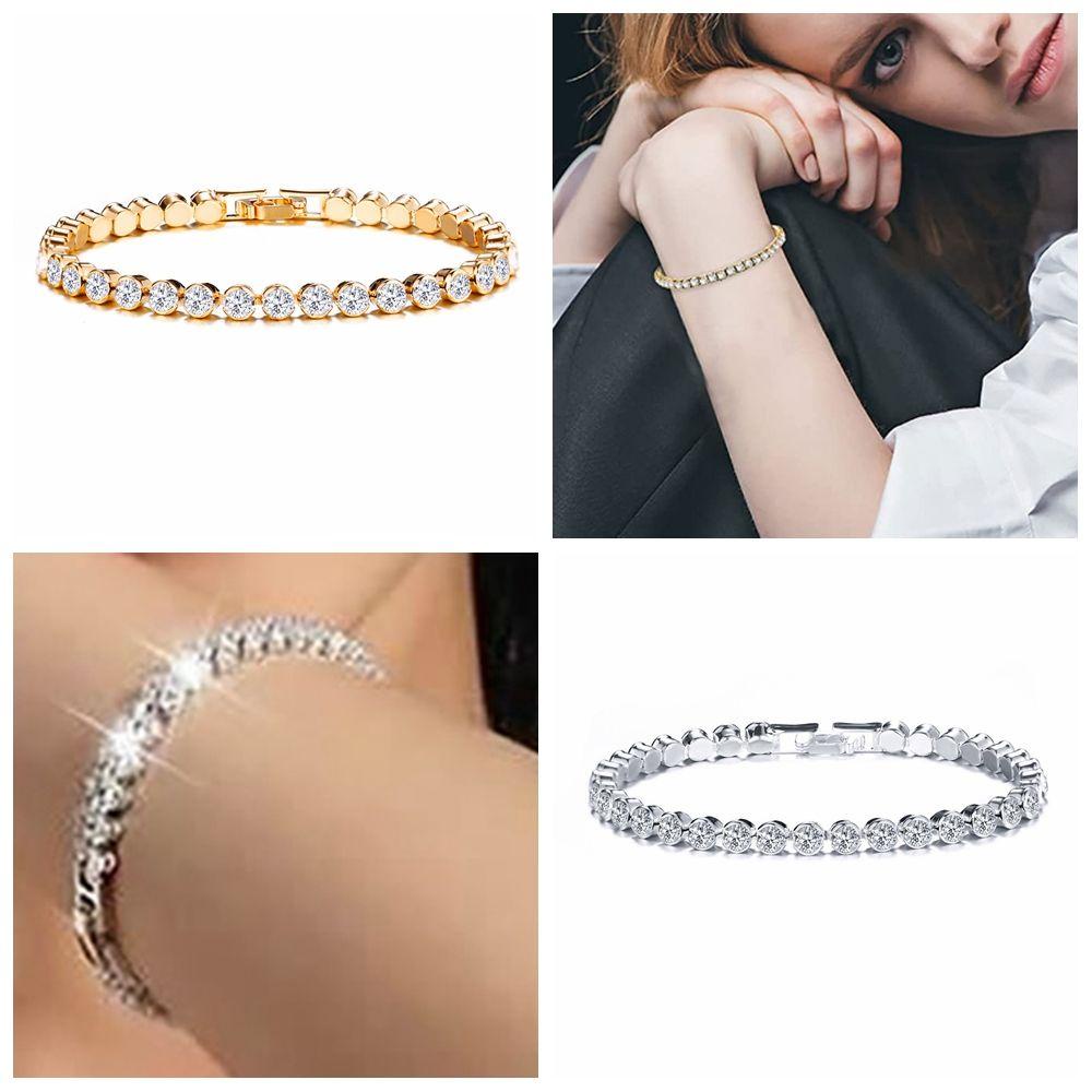 WONDER Wonder Bracelet Lebar 5mm Gelang Fashion Berlian Hip Hop