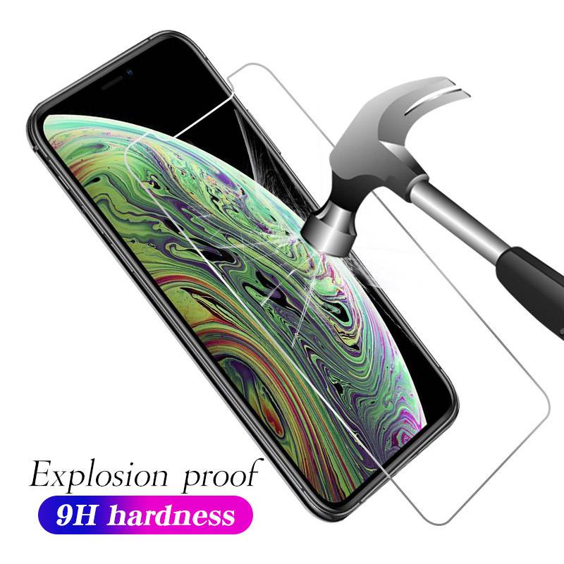 For IPhone 11 12 Pro Max Mini 6 6s 7 8 Plus X XS Max XR SE 2020 Screen Protector Ultra Thin 9H Protective Tempered Glass