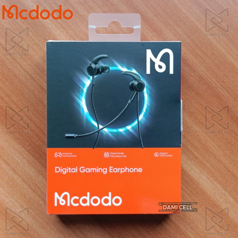 MCDODO HP-133 Headset GAME Earphone GAMING Double Microphone Jack 3.5MM ngeBass