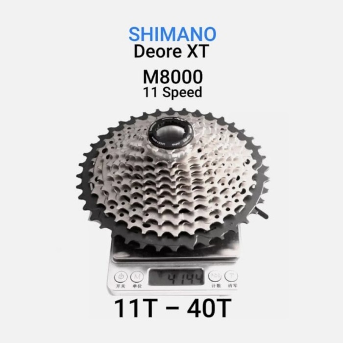 Sprocket Shimano Deore XT M-8000 Japan 11 speed 11-40T code 719741