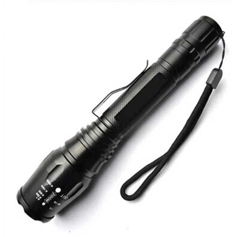 Senter LED Flashlight Cree XM-L T6 3800 Lumens / Senter LED Gunung Outdoor Cas Casan Charger Usb Mini Zoom Swat Police Super Terang Jarak Jauh Anti Air Tahan Air Awet Berburu Batre Baterai Tahan Lama Portable Rechargeable / Lampu Senter LED Murah Original