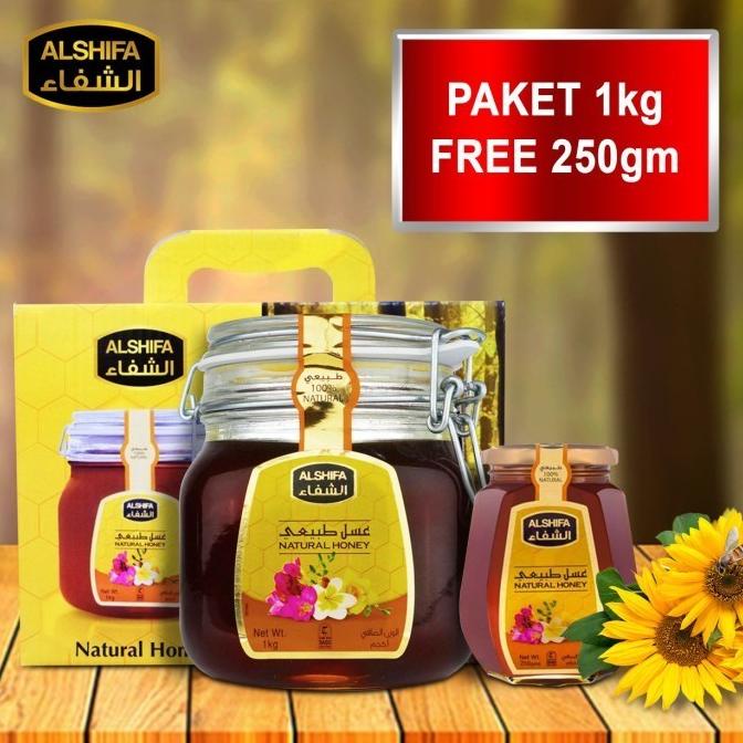 

PROMO Madu Arab Alshifa paket 1kg free 250gr / madu al shifa paket hemat MURAH