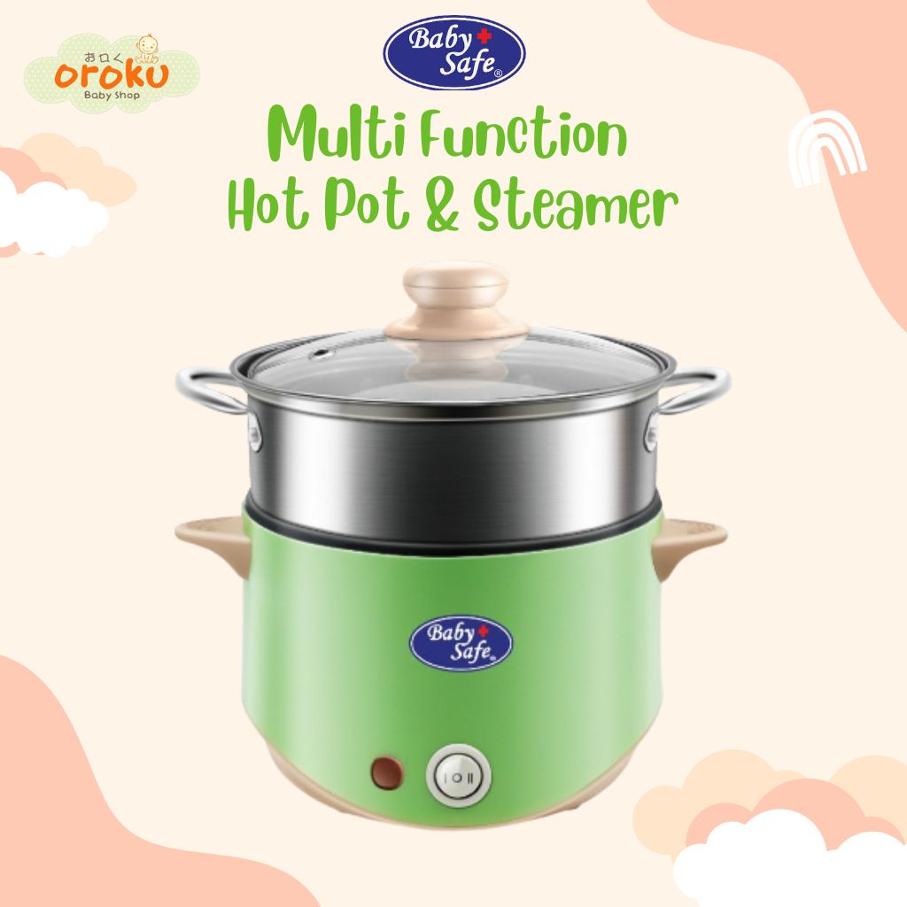 BABY SAFE MULTI-FUNCTION HOT POT &amp; STEAMER