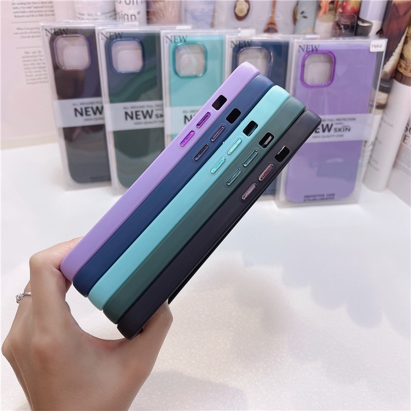 Case Bahan Velvet Shockproof Dengan Kotak Hadiah Untuk IPhone 11 12 13 14 Pro MAX