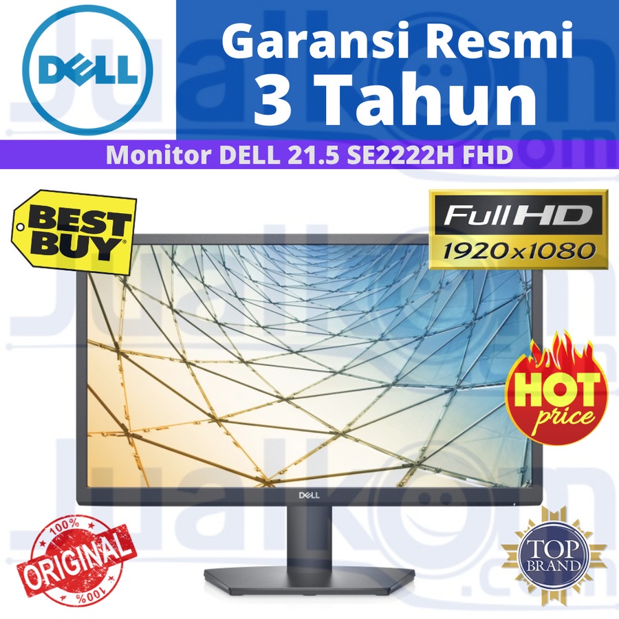 Monitor LED DELL 21.5 SE2222H FHD 60Hz HDMI VGA