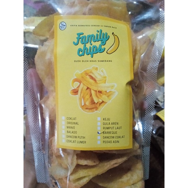 

keripik pisang barbeque