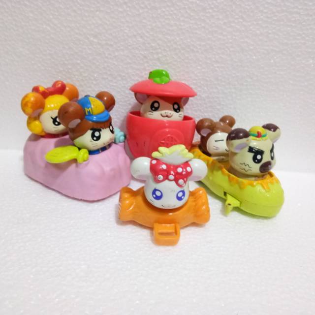 Jual set hamtaro happy meal