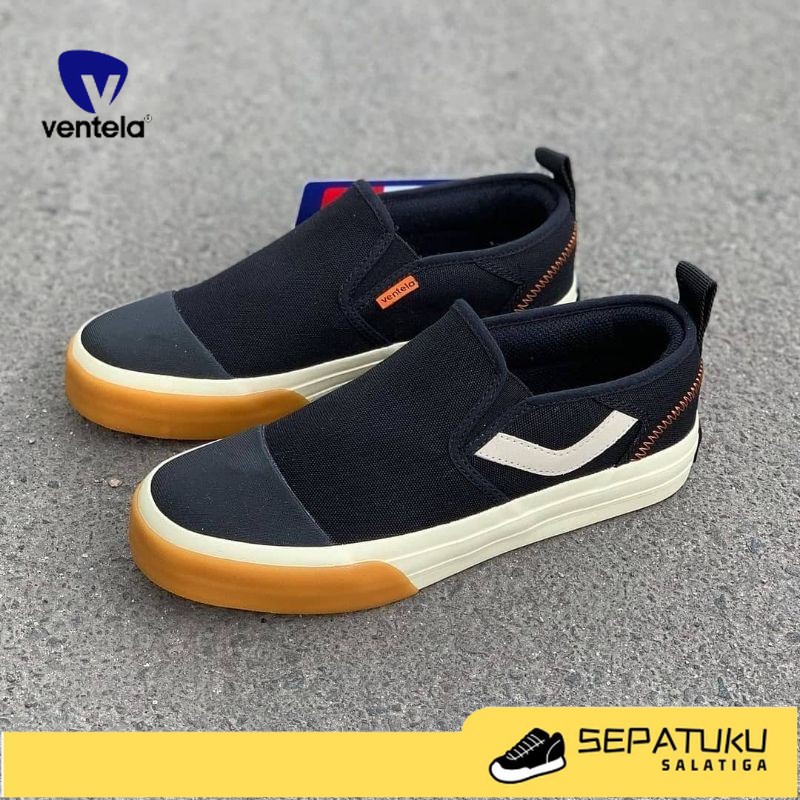 Ventela Armor slip on black natural