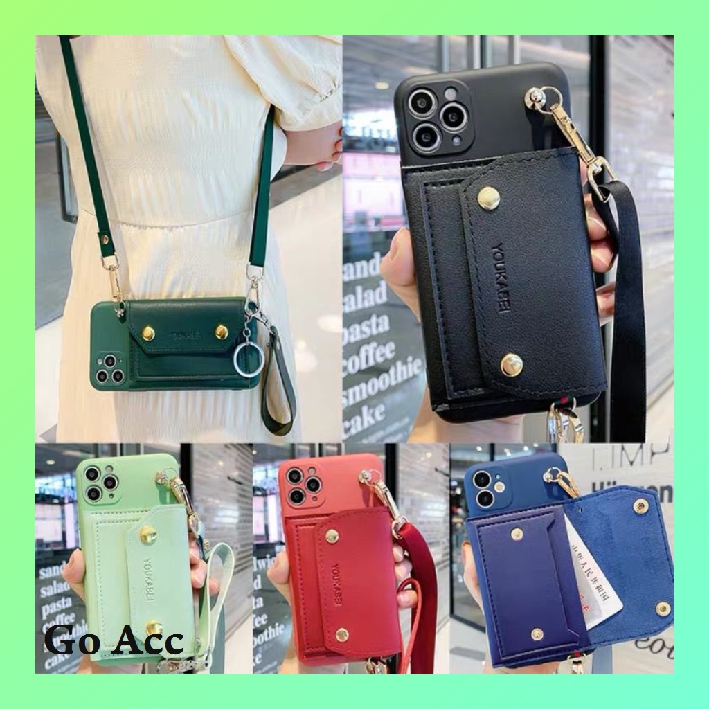 Case Tali Slempang for Samsung A02/M02 A02s/M02s A03 A03s A04 A04e A04s Core A10/M10 A10s A11/M11 A12 A13 A14 A20/A30/M10s A20s A21s A22 A23 A24 A30s A32 A33 A34 A50 A50s A51 A52 A52s A53 A54 A71 A72 A73 5G FH61 WM