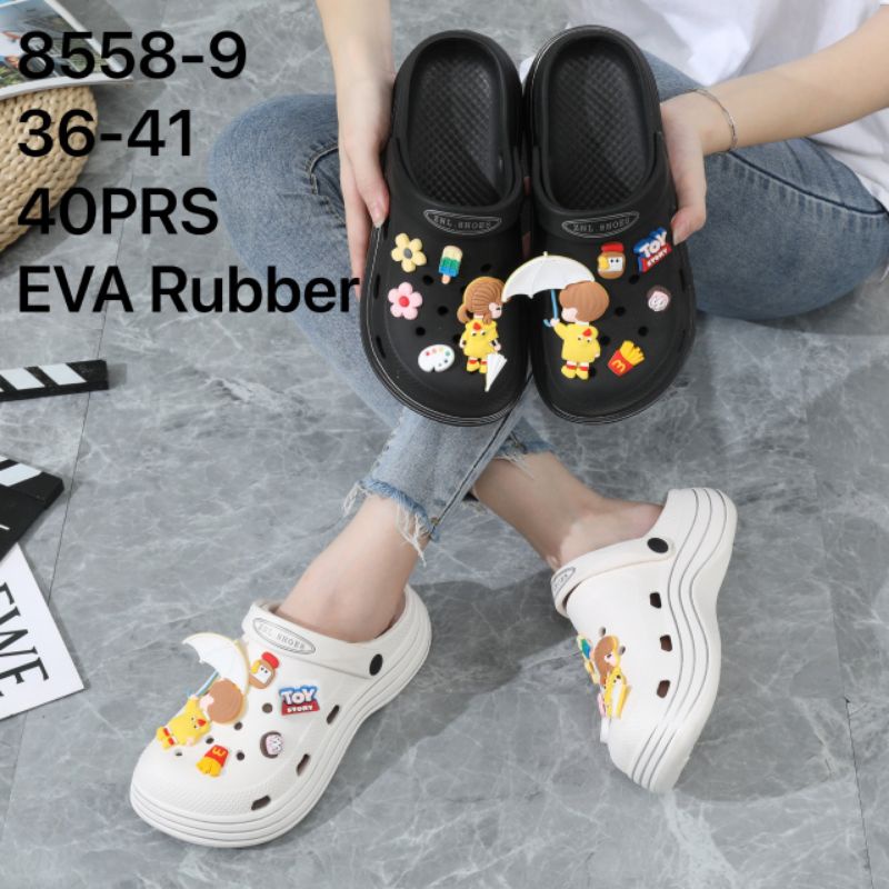 Sandal Baim Clog Shoes Sandal Trending Viral Couple Toy Story Cute 8558-9 Sandal Fuji Baim